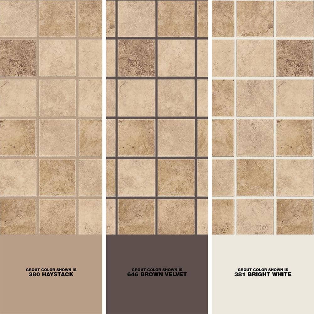 Daltile Rio Mesa Desert Sand 12 in. x 12 in. x 6 mm Ceramic Mosaic Floor and Wall Tile (1 sq. ft. / piece)