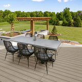 CREATIVE SURFACES 1 in. x 5.43 in. x 12 ft. Desert Stone Composite Decking Boards (32-Pack)