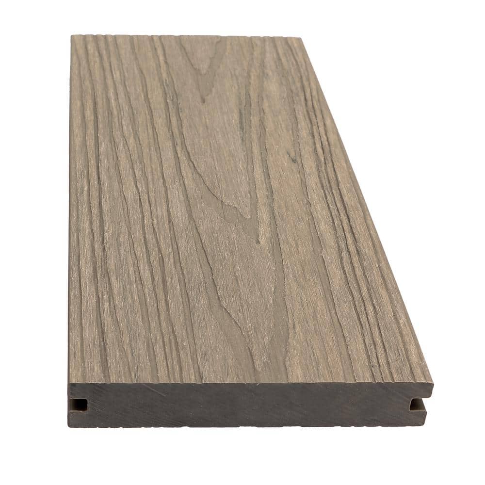 CREATIVE SURFACES Desert Stone Composite Decking Boards - 12 ft Length