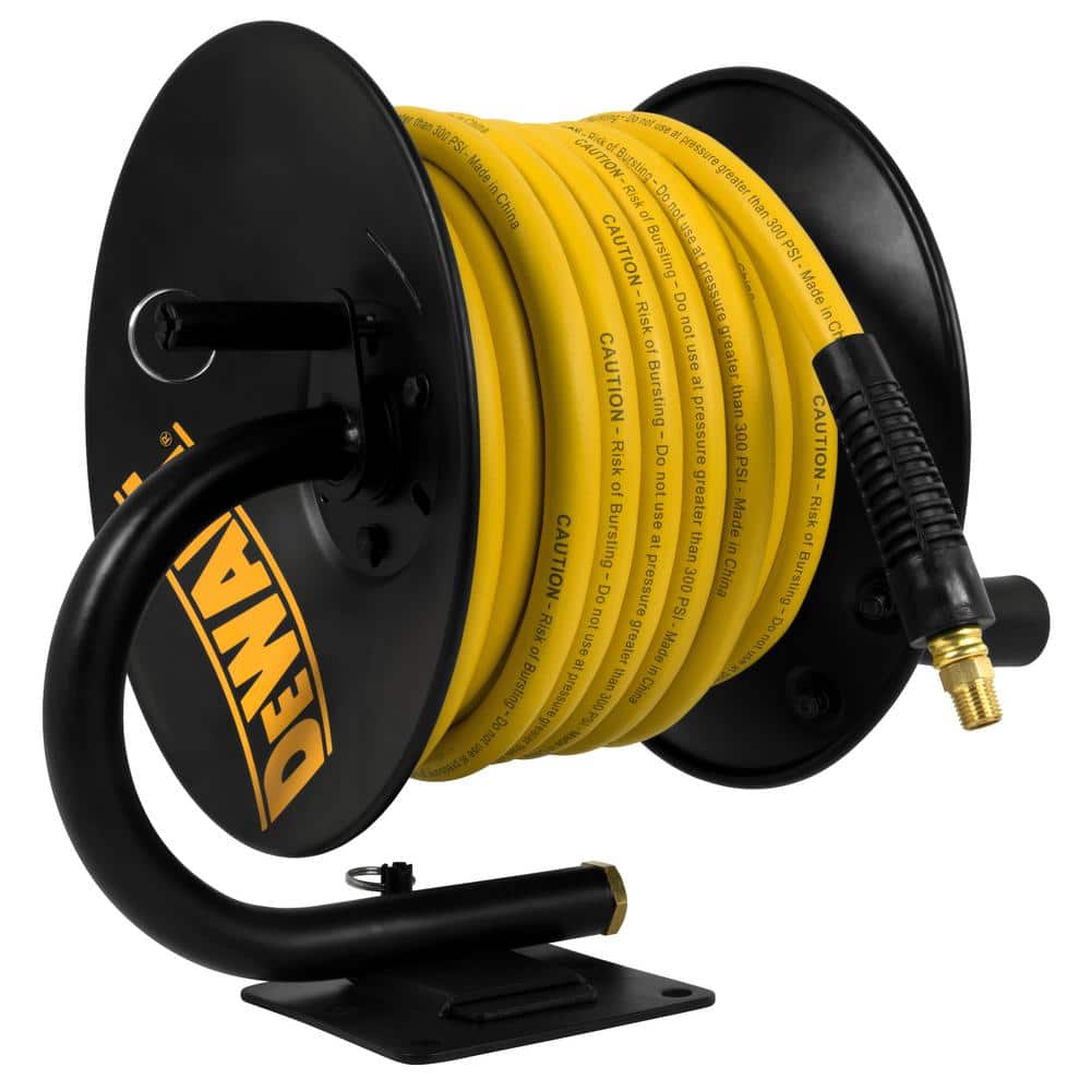 DEWALT 3/8 in. x 50 ft. Manual Hose Reel