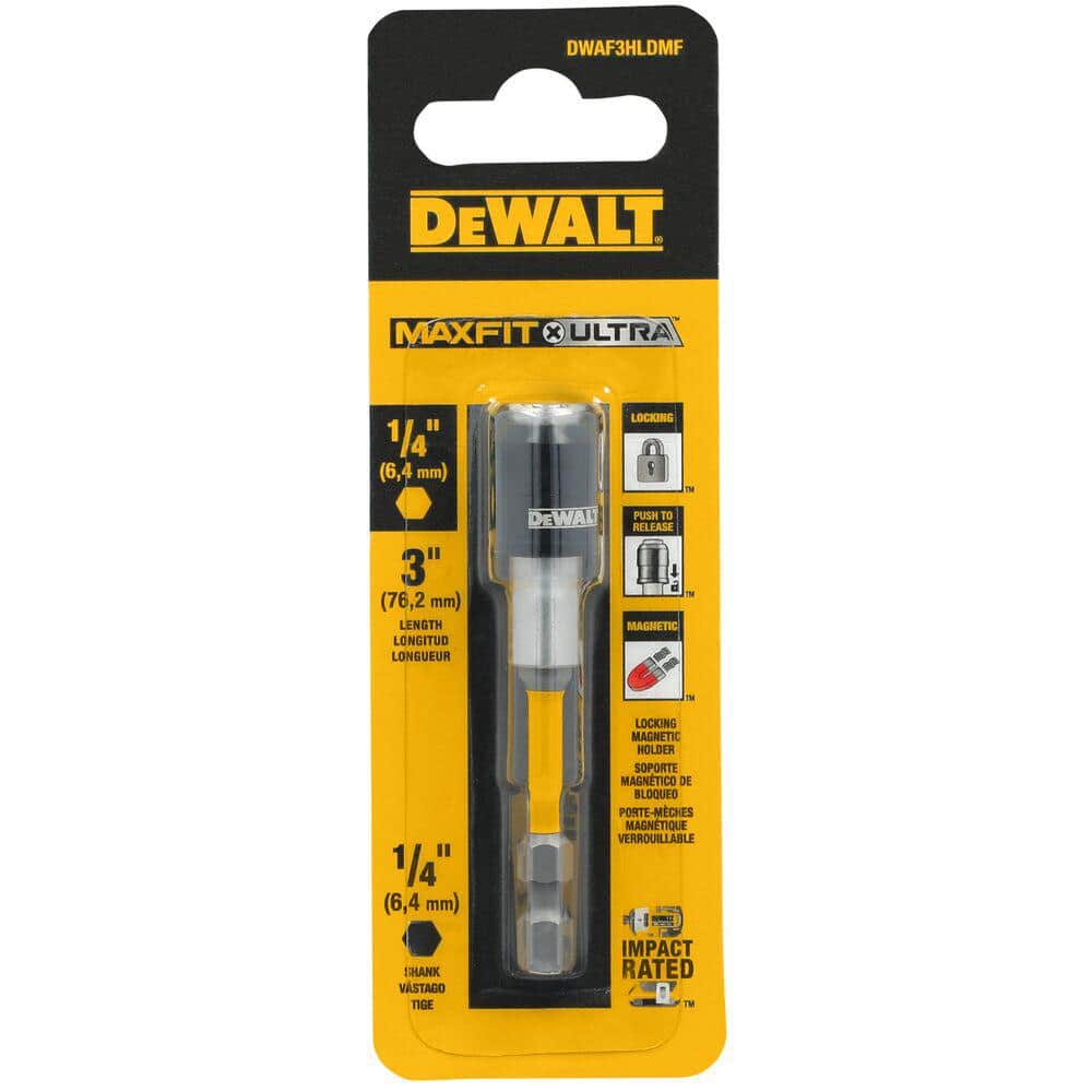 DEWALT MAXFIT 3 in. Steel Bit Holder