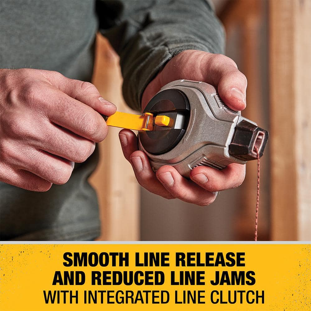 DEWALT 100 ft. 6:1 Chalk Reel