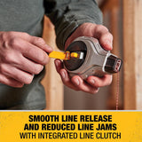 DEWALT 100 ft. 6:1 Chalk Reel