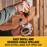 DEWALT 100 ft. 6:1 Chalk Reel