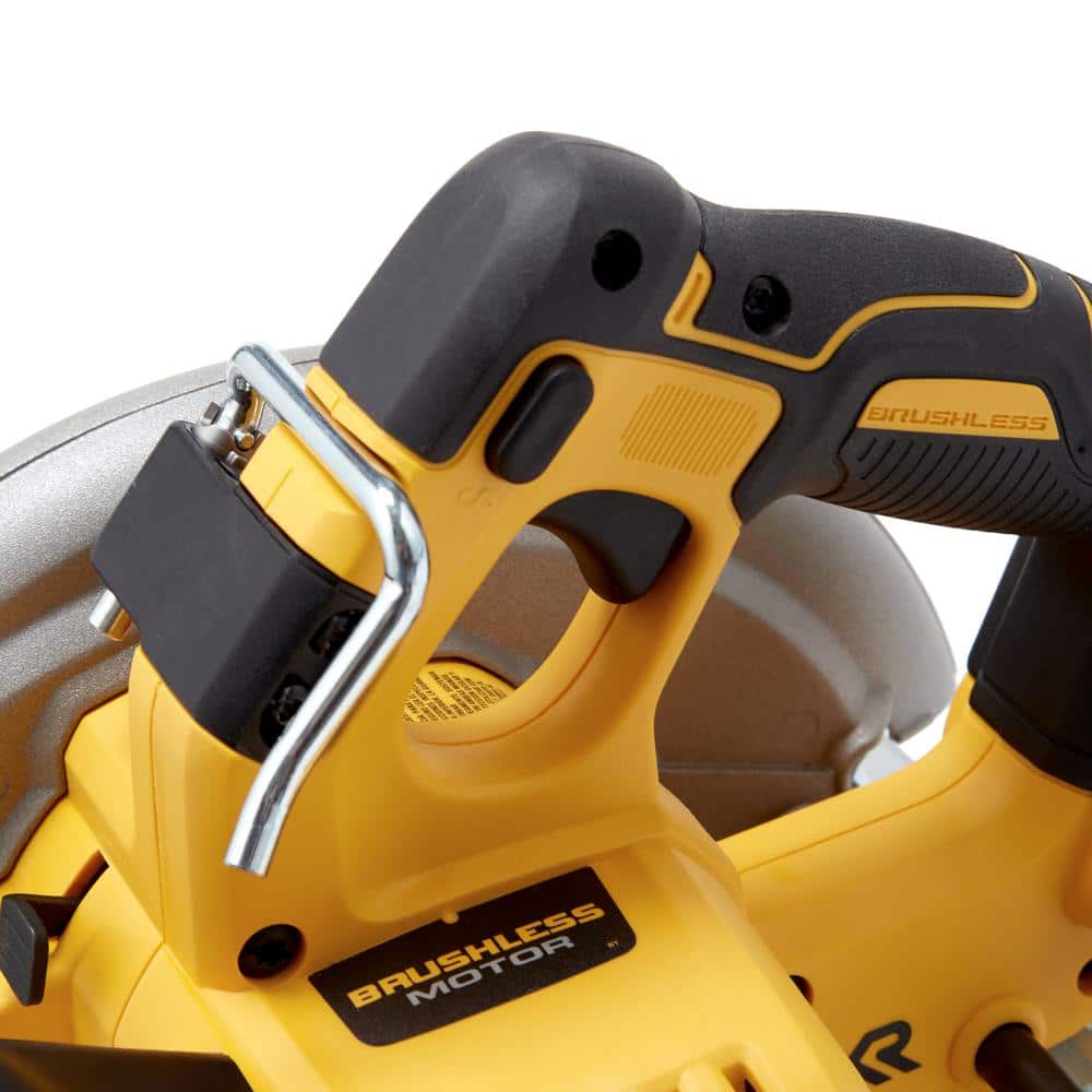 DEWALT 20-Volt MAX Li-Ion Cordless Brushless 7-1/4 in. Circular Saw (Tool-Only) with 20-Volt MAX 3.0Ah Battery and Charger