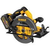 DEWALT FLEXVOLT 60V MAX Brushless 7-1/4 in. Cordless Circular Saw Kit with 2Ah Battery, 1-Hour Fast Charger and Case