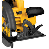 DEWALT FLEXVOLT 60V MAX Brushless 7-1/4 in. Cordless Circular Saw Kit with 2Ah Battery, 1-Hour Fast Charger and Case