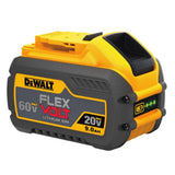 DEWALT FLEXVOLT 60V MAX Lithium-Ion Cordless Brushless 7-1/4 in. Wormdrive Style Circular Saw with FLEXVOLT 9.0Ah Battery Pack