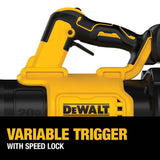 DEWALT 20V MAX 125 MPH 450 CFM Brushless Cordless Battery Powered Blower (Tool Only)