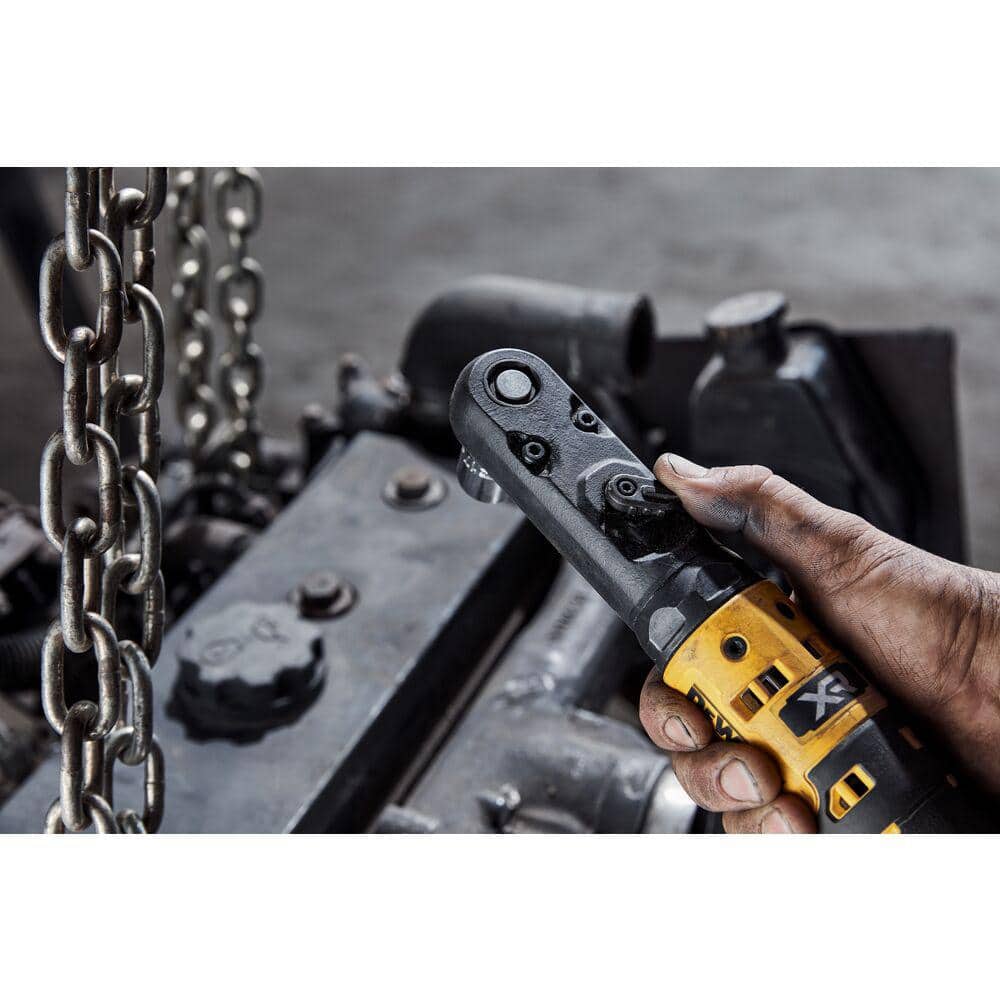 DEWALT 20-Volt Cordless 3/8 in. to 1/2 in. Ratchet (Tool-Only)