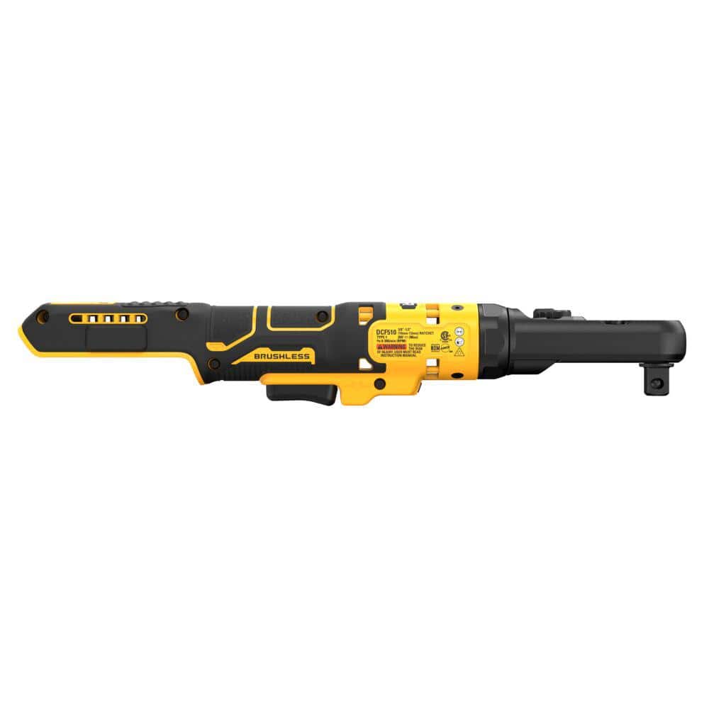 DEWALT 20-Volt Cordless 3/8 in. to 1/2 in. Ratchet (Tool-Only)