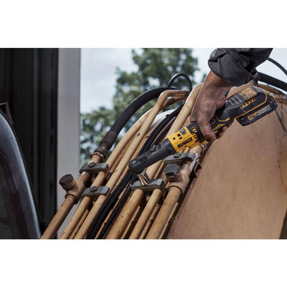 DEWALT 20-Volt Cordless 3/8 in. to 1/2 in. Ratchet (Tool-Only)