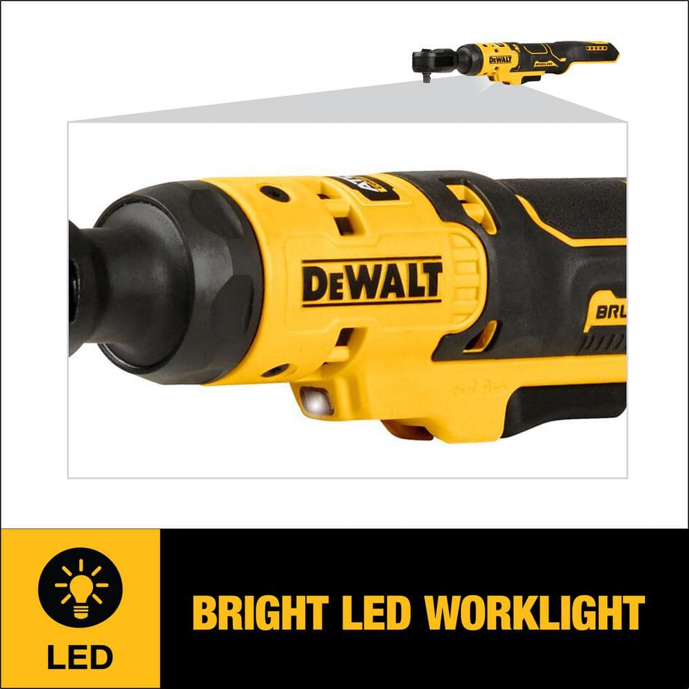 DEWALT ATOMIC 20V MAX Cordless 3/8 in. Ratchet (Tool Only)