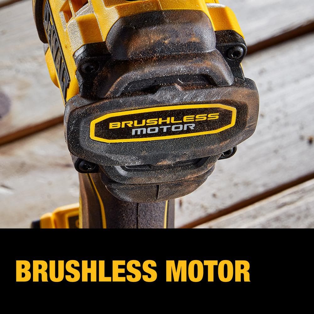 DEWALT 20-Volt MAX XR Brushless 1/2 in. Drill/Driver Kit with FREE ATOMIC 20-Volt Brushless Oscillating Tool