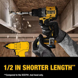 DEWALT 20-Volt MAX XR Brushless 1/2 in. Drill/Driver Kit with FREE ATOMIC 20-Volt Brushless Oscillating Tool