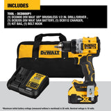 DEWALT 20-Volt MAX XR Brushless 1/2 in. Drill/Driver Kit with FREE ATOMIC 20-Volt Brushless Oscillating Tool