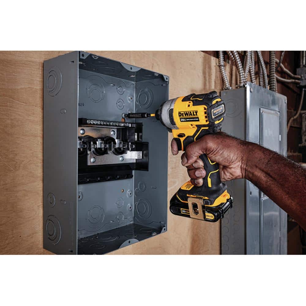DEWALT ATOMIC 20-Volt MAX Cordless Brushless Compact Drill/Impact Combo Kit (2-Tool) with ATOMIC Compact Reciprocating Saw