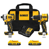 DEWALT ATOMIC 20-Volt MAX Cordless Brushless Compact Drill/Impact Combo Kit (2-Tool) with ATOMIC Compact Reciprocating Saw