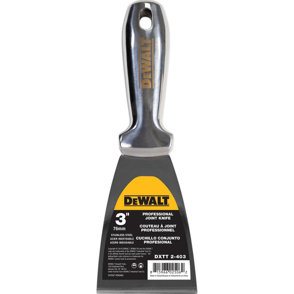 DEWALT 3 in. Welded Stainless Steel Joint Knife
