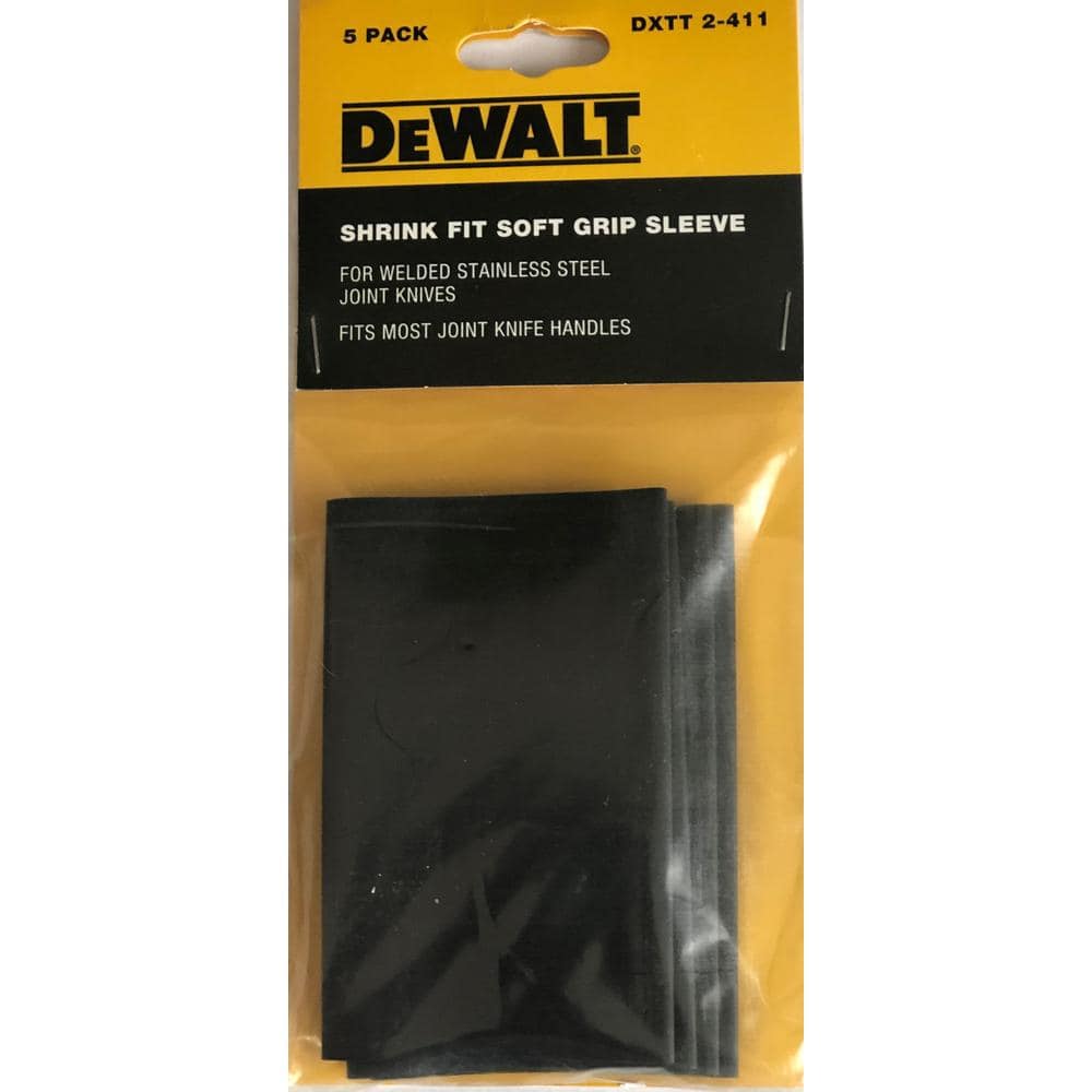 DEWALT 1 in. Joint Knife Handle Heat-Shrink Grips (5-Pack)
