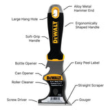 DEWALT Stainless Steel Joint Knife Set with Soft Grip Handles, 4/5/6 in. + 9-in-1 Tool