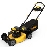 DeWalt 20V MAX DCMWP233U2 21.5 in. Cordless Push Lawn Mower Kit with (2) 10Ah Batteries & Charger