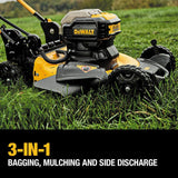 DeWalt 20V MAX DCMWP233U2 21.5 in. Cordless Push Lawn Mower Kit with (2) 10Ah Batteries & Charger
