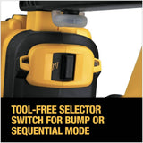 DEWALT 20V MAX XR Lithium-Ion Electric Cordless 16-Gauge Angled Finishing Nailer (Tool Only)