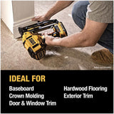 DEWALT 20V MAX XR Lithium-Ion Electric Cordless 16-Gauge Angled Finishing Nailer (Tool Only)