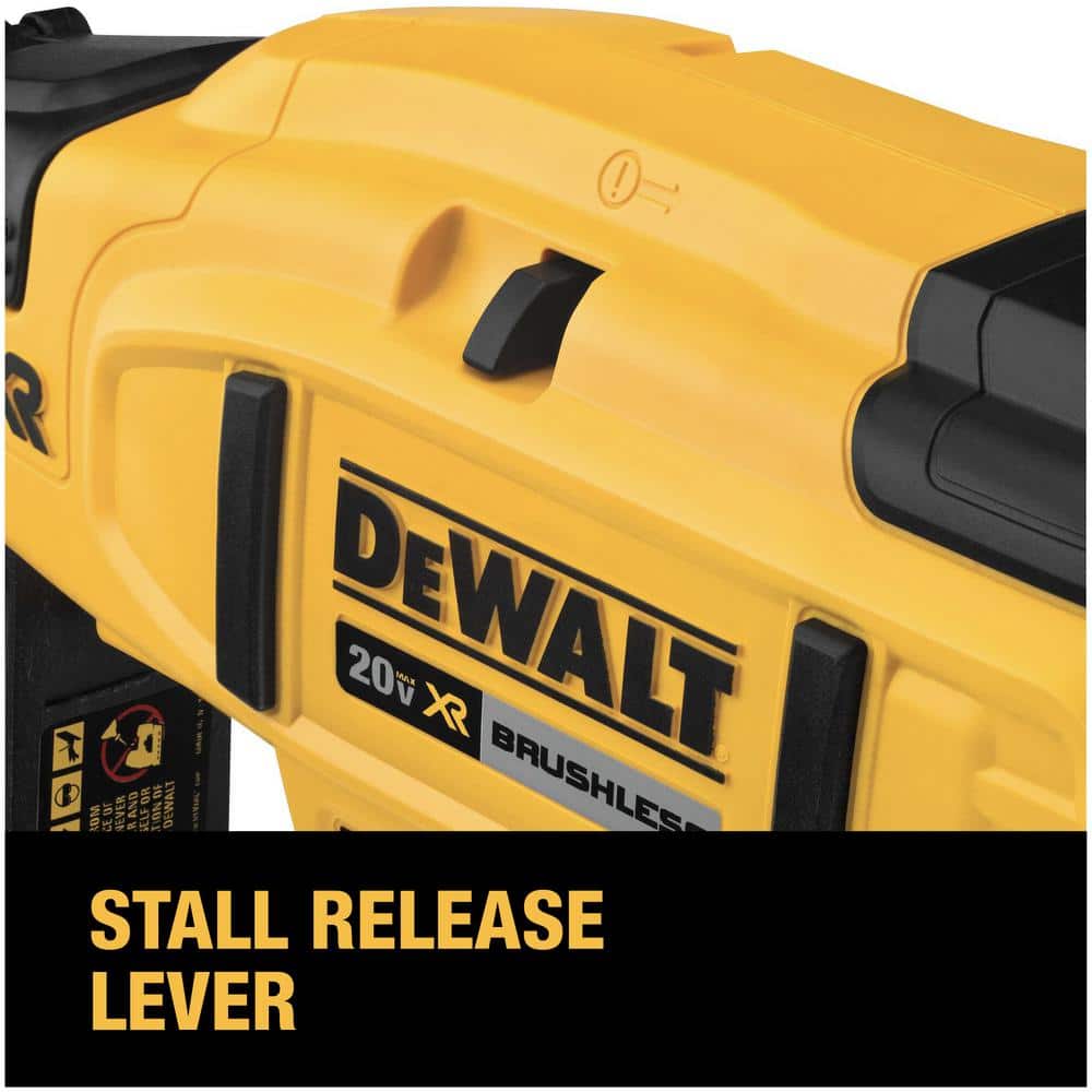 DEWALT 20V MAX XR 16-Gauge Lithium-Ion Cordless Finish Nailer (Tool Only)