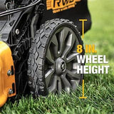 DEWALT 21 in. 150cc Briggs and Stratton 625ex Engine Rear Wheel Drive 2-in-1 Gas Self Propelled Walk Behind Lawn Mower