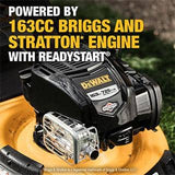 DEWALT 21 in. 163cc Briggs and Stratton 725Exi Engine Rear Wheel Drive 3-in-1 Gas Self Propelled Walk Behind Lawn Mower