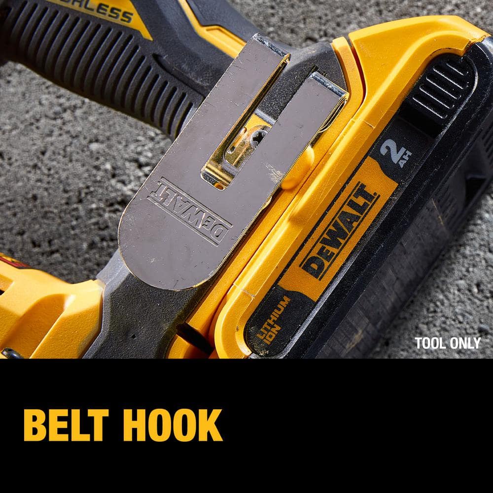 DEWALT ATOMIC 20V MAX Cordless Brushless Ultra-Compact 5/8 in. SDS Plus Hammer Drill (Tool Only)