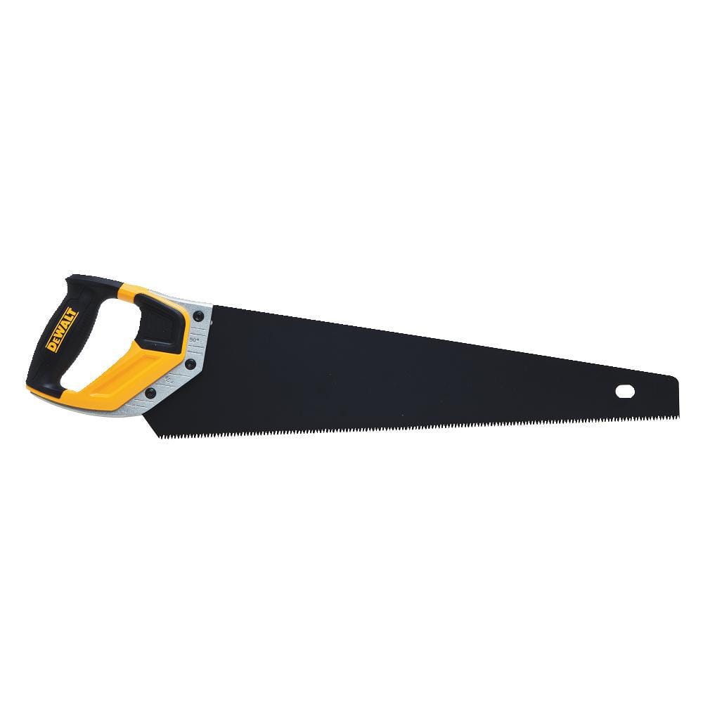 DEWALT 20 in. Tooth Saw with Aluminum Handle, 8 TPI, ToughCoat Blade