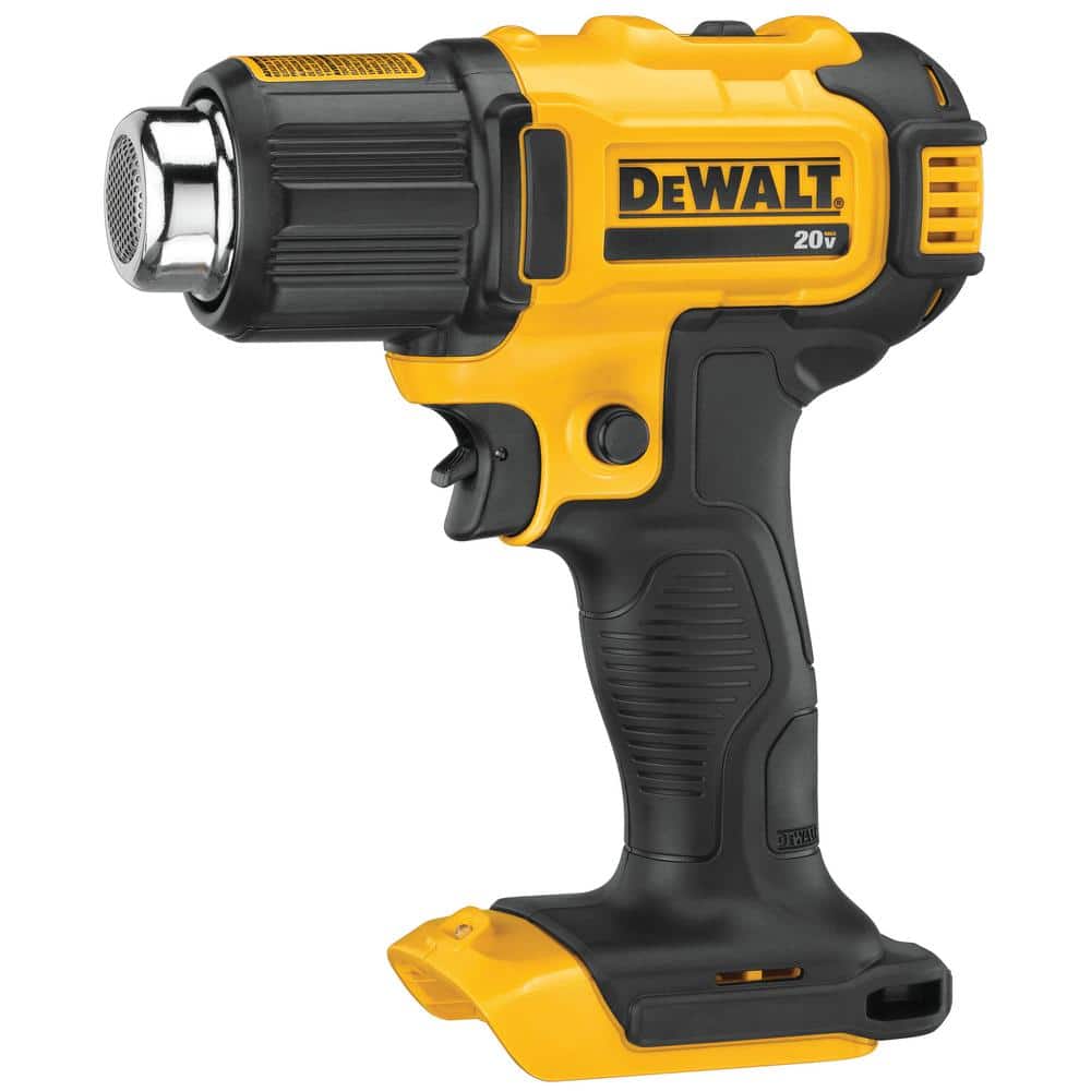 DEWALT 20V MAX Cordless Compact Heat Gun with Flat and Hook Nozzle Attachments