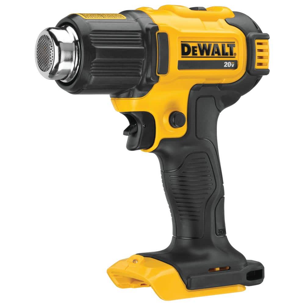 DEWALT 20V MAX Cordless Compact Heat Gun with Flat and Hook Nozzle Attachments