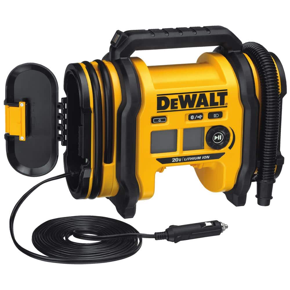 DEWALT 20V MAX Cordless Electric Portable Inflator (Tool Only)