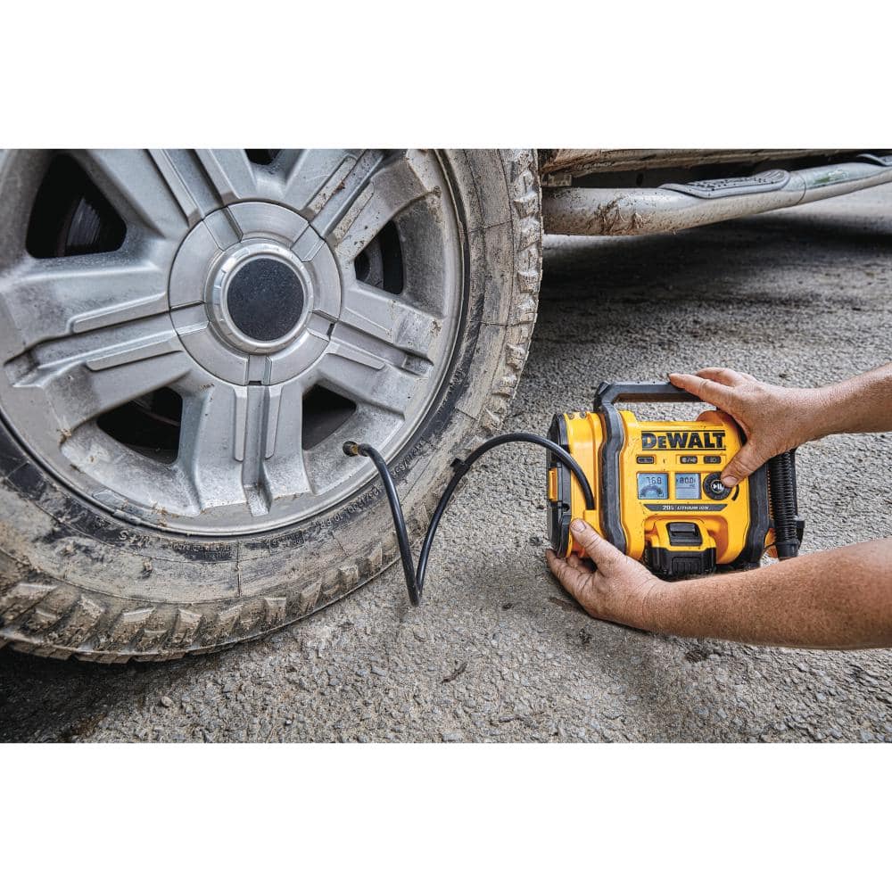 DEWALT 20V MAX Cordless Electric Portable Inflator (Tool Only)
