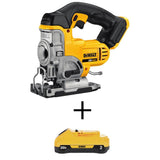 DEWALT 20V MAX Cordless Jig Saw with 3.0Ah Battery
