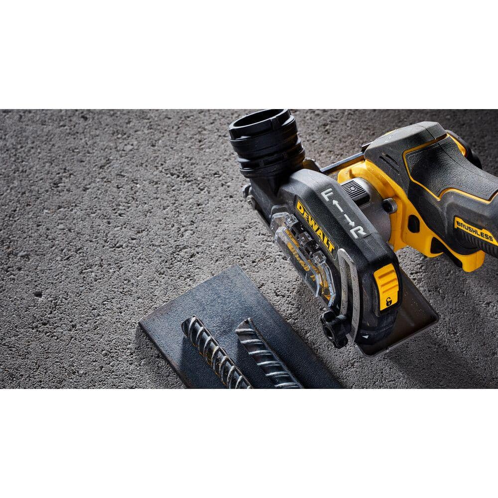 DEWALT 20V XR Lithium-Ion Cordless 3 in. Cut-Off Tool with POWERSTACK 20V 5.0Ah Battery Pack