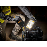 DEWALT TOUGHSYSTEM 2.0 FLEXVOLT 20V/60V Cordless/Corded 4000 Lumen LED Adjustable Folding Panel Work Light