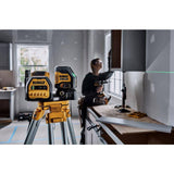 DEWALT 20V Max Cordless Green Cross-Line Laser Level (Tool Only)