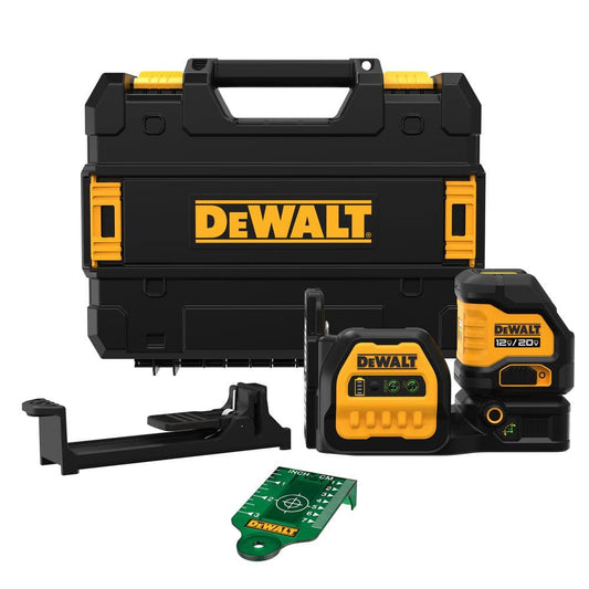 DEWALT 20V Max Cordless Green Cross-Line Laser Level (Tool Only)
