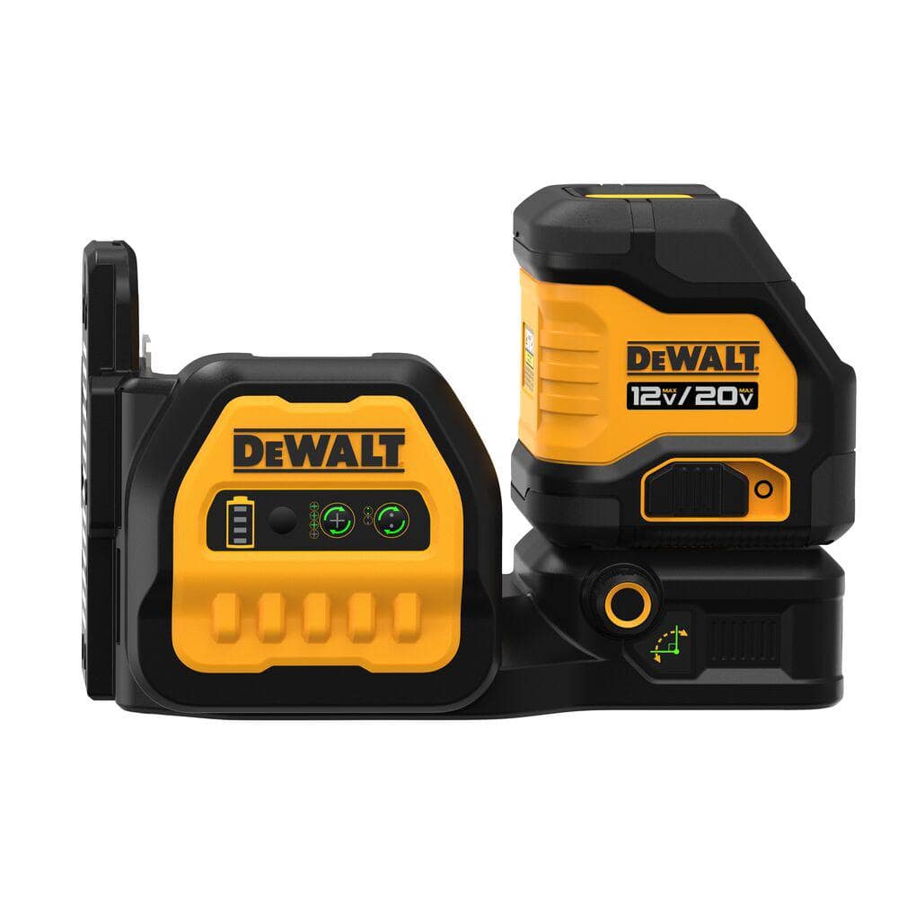DEWALT 20V Max Cordless Green Cross-Line Laser Level (Tool Only)