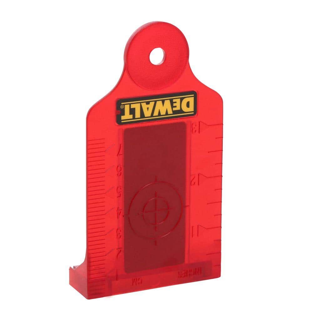 DEWALT 150 ft. Red Self-Leveling Rotary Laser Level with Detector and Clamp, Wall Mount, Remote, Bag, (2) D and (1) 9V battery