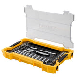 DEWALT 1/4 in. and 3/8 in. Drive Mechanics Tool Set with Toughsystem Trays (131-Piece)