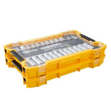 DEWALT 1/4 in. and 3/8 in. Drive Mechanics Tool Set with Toughsystem Trays (131-Piece)