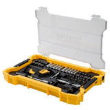 DEWALT 1/4 in. and 3/8 in. Drive Mechanics Tool Set with Toughsystem Trays (131-Piece)