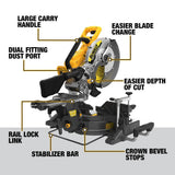 DEWALT 60V Lithium-Ion 12 in. Cordless Sliding Miter Saw (Tool Only)