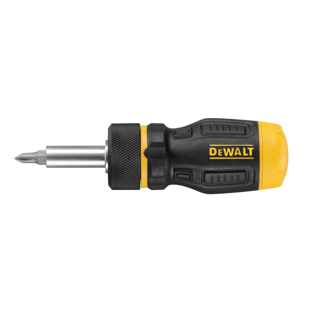 DEWALT Multi-Bit Ratcheting Stubby Screwdriver Set (7-Piece)